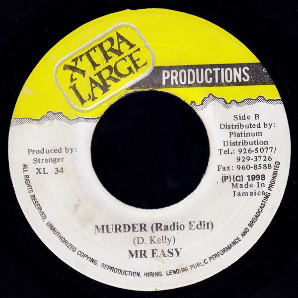 Item Murder / Instrumental (Version) product image
