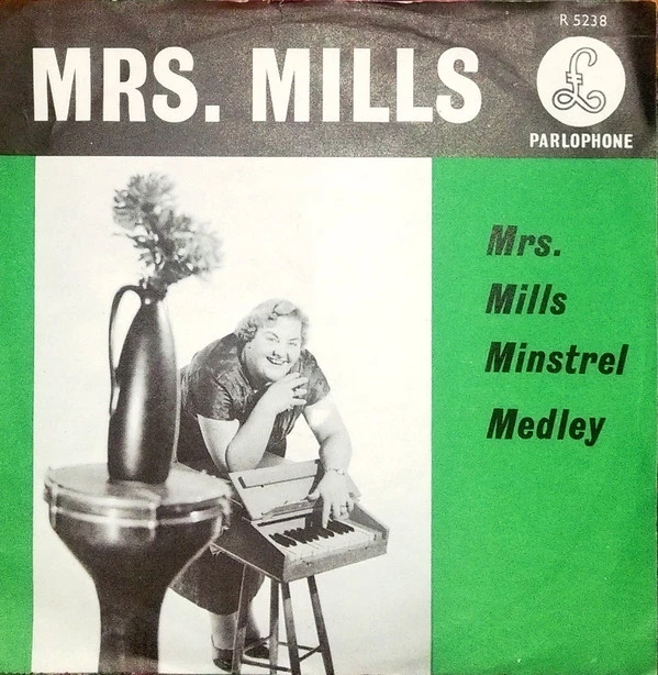 Item Mrs Mills' Minstrel Medley / Side By Side : On The Sunny Side Of The Street : Pretty Baby product image