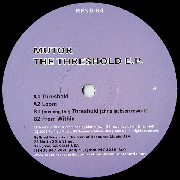 Item The Threshold EP product image