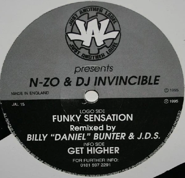 Funky Sensation (Billy Bunter & J.D.S. Remix) / Get Higher