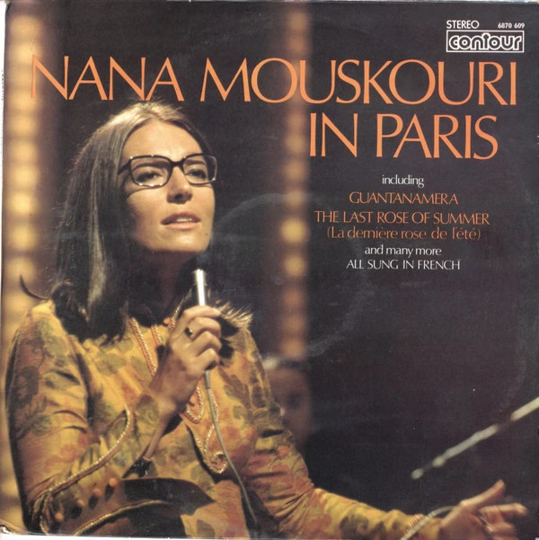 Nana Mouskouri In Paris