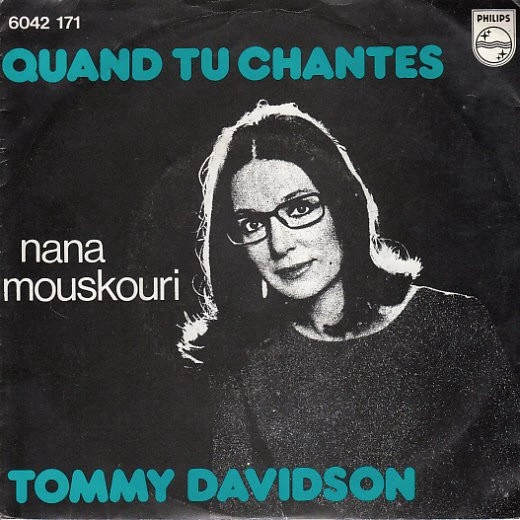 Quand Tu Chantes / Tommy Davidson (A Friend Of Mine)