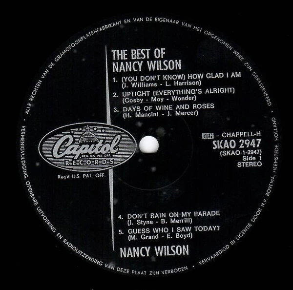 The Best Of Nancy Wilson