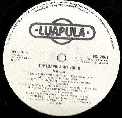 Top Luapula Hits Vol. II