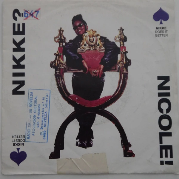 Item Nikke Does It Better / Nikke Does It Better (Easy Does It Vocal Edit) product image