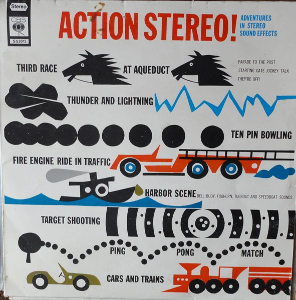 Item Action Stereo ! Adventures In Stereo Sound Effects product image