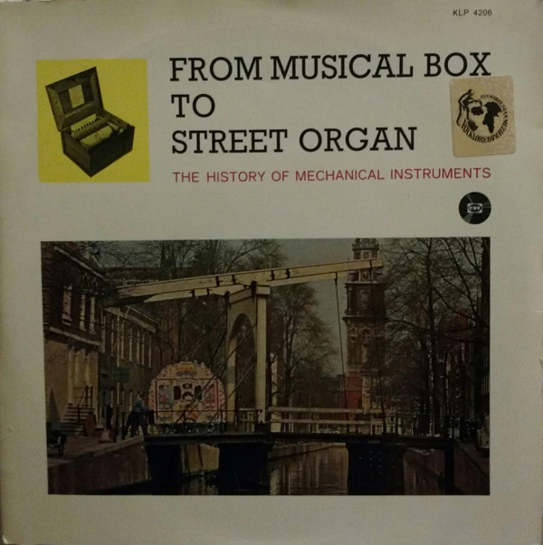 Item From Musical Box To Street Organ product image