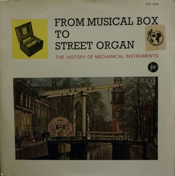 From Musical Box To Street Organ