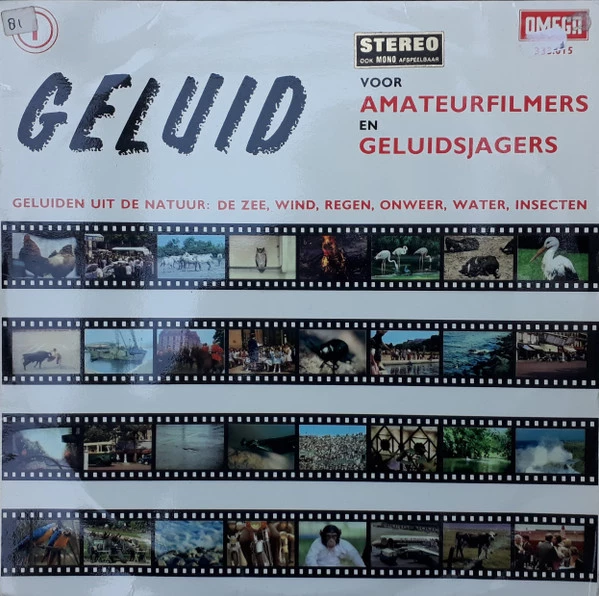 Item Geluid Voor Amateur-Filmers En Geluidsjagers 1: De Zee, Wind, Regen, Onweer, Water, Insecten product image