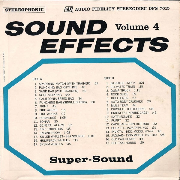 Item Sound Effects, Volume 4 product image