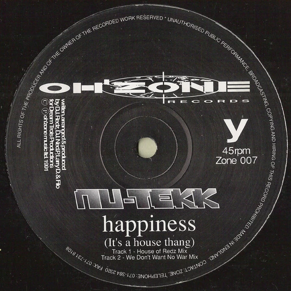 Item Happiness (It's A House Thang) product image