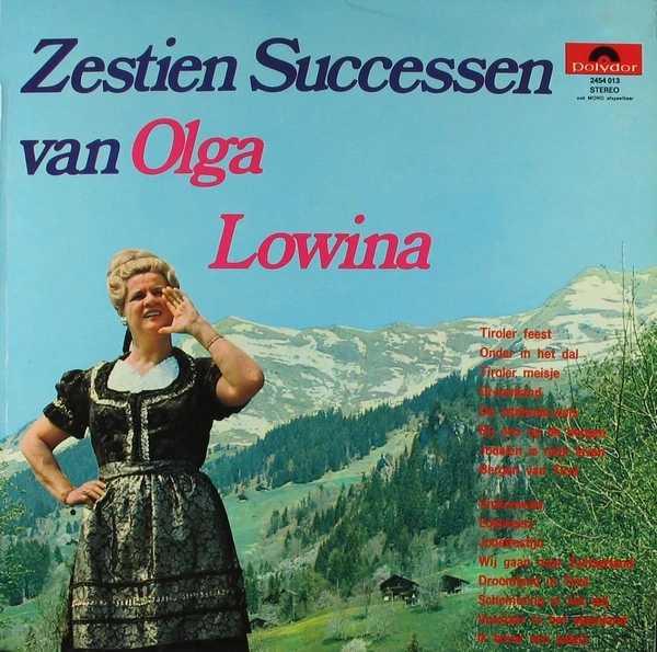 Item Zestien Successen Van Olga Lowina product image