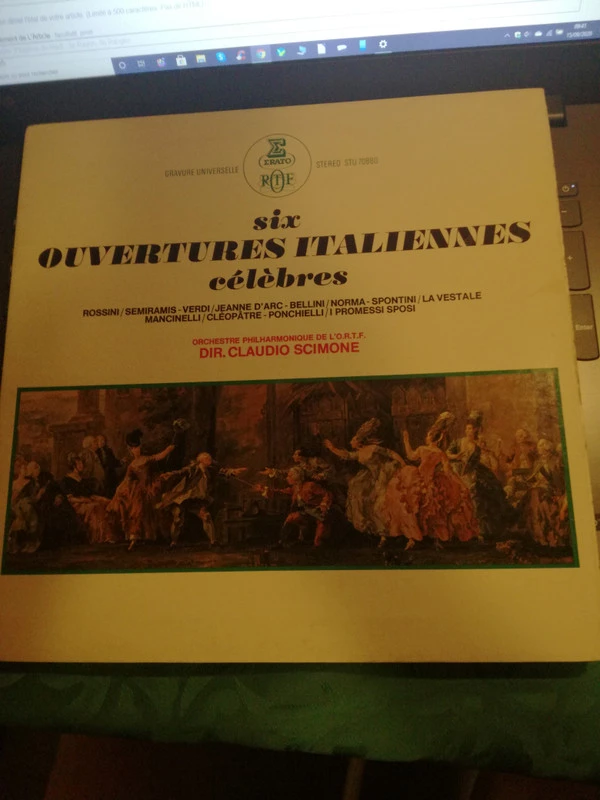 Item Six Ouvertures Italiennes Célèbres product image