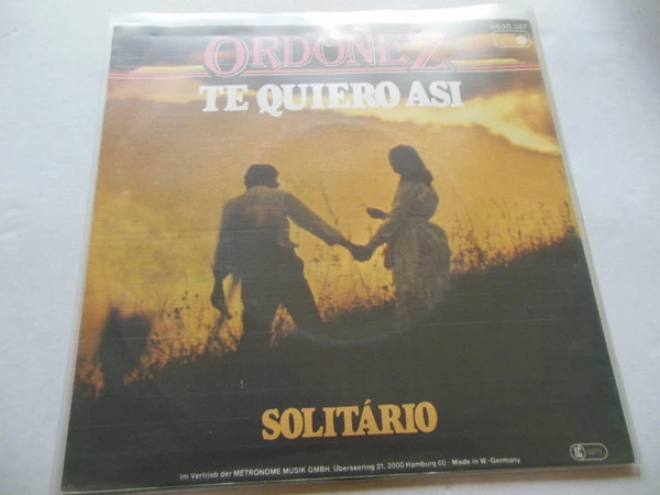 Te Quiero Asi / Solitario