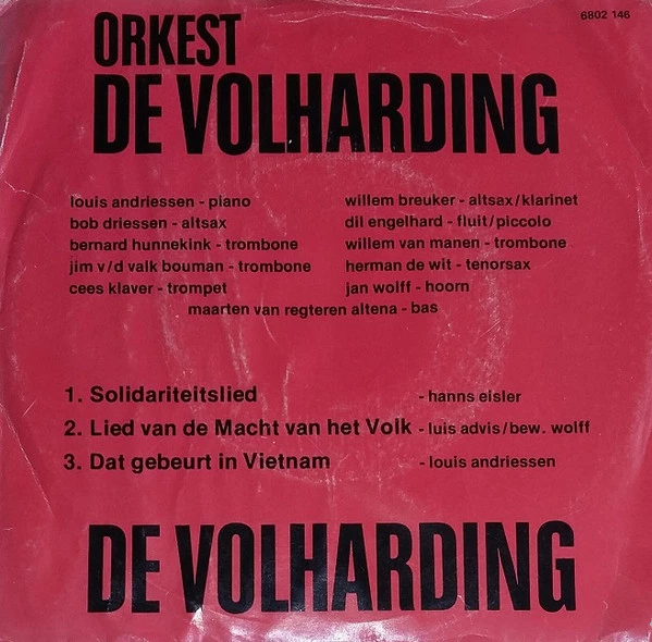 De Volharding / Lied Van De Macht Van Het Volk