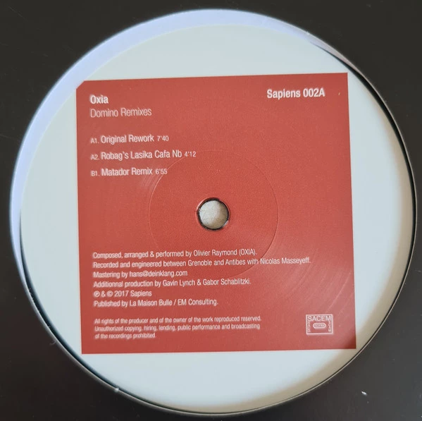 Image of the ordered vinyl