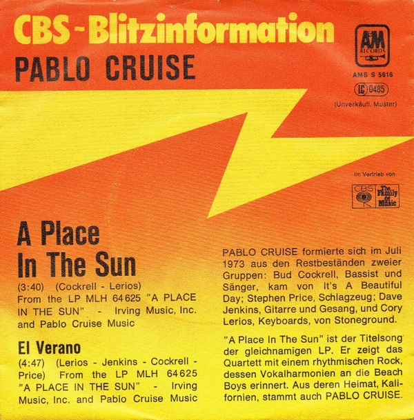 A Place In The Sun / El Verano / El Verano