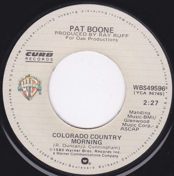 Item Colorado Country Morning / Whatever Happend To That Good Old Honky Tonk product image