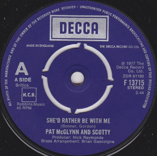 Item She'd Rather Be With Me / Street Walkin' Girl product image