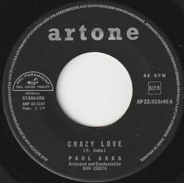 Crazy Love / Let The Bells Keep Ringing