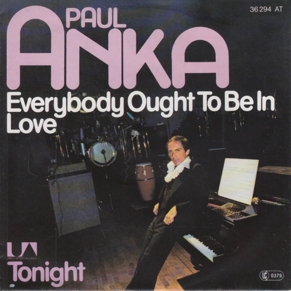 Item Everybody Ought To Be In Love / Tonight product image