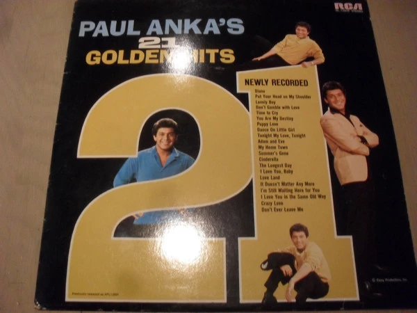 Paul Anka's 21 Golden Hits