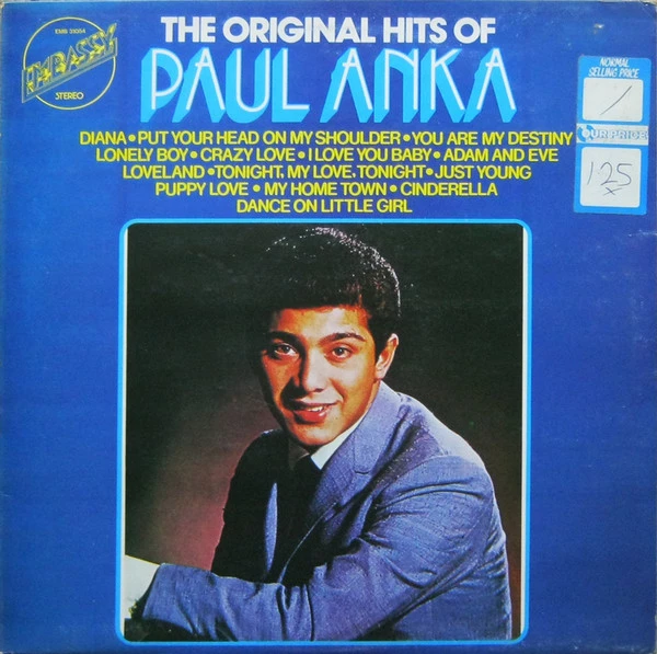 Item The Original Hits Of Paul Anka product image