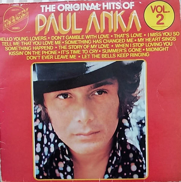 Item The Original Hits Of Paul Anka Volume 2 product image