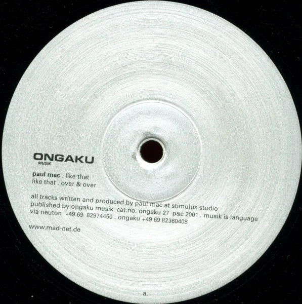 Image of the ordered vinyl