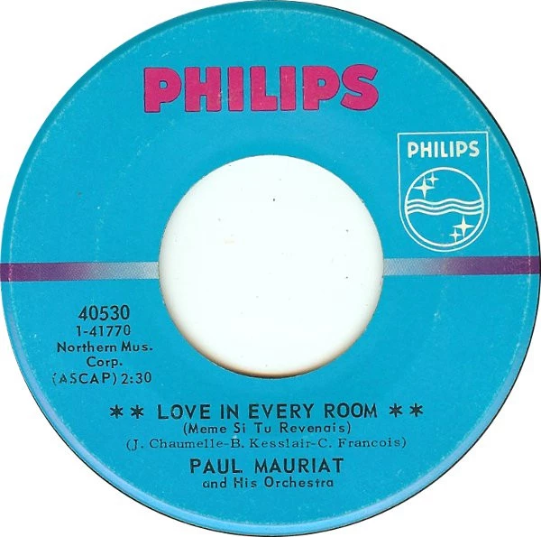 Love In Every Room (Même Si Tu Revenais) / The English Nightingale (Le Rossignol Anglais)