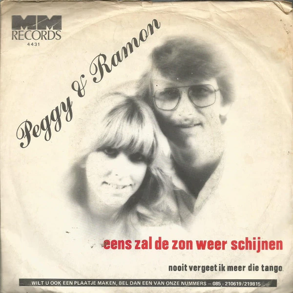 Eens Zal De Zon Weer Schijnen  / Nooit Vergeet Ik Meer Die Tango