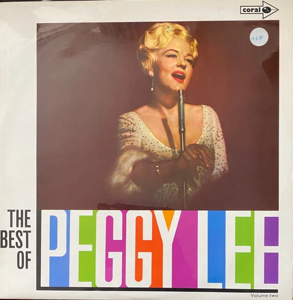 Item The Best Of Peggy Lee Volume Two product image