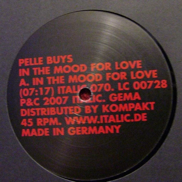 Image of the ordered vinyl