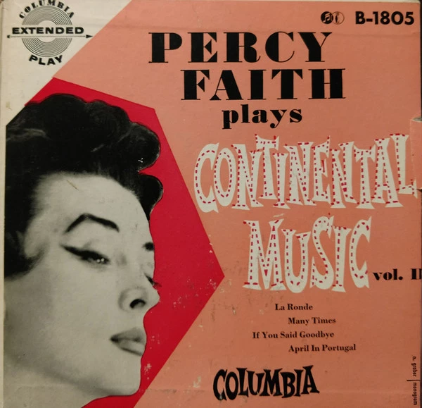 Percy Faith Plays Continental Music / Many Times