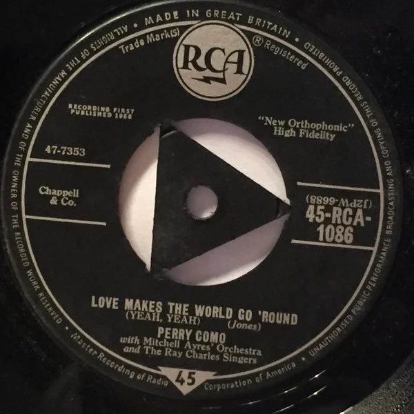 Love Makes The World Go 'Round (Yeah Yeah) / Mandolins In The Moonlight