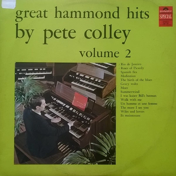 Great Hammond Hits By Pete Colley Volume 2