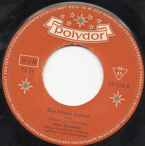 Item Die Musik Kommt / Die Kirschen In Nachbars Garten / Die Kirschen In Nachbars Garten product image