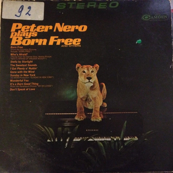 Item Peter Nero Plays Born Free And Others product image