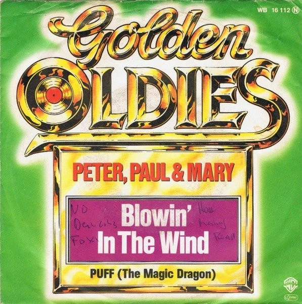 Blowin' In The Wind / Puff (The Magic Dragon) / Puff (The Magic Dragon)