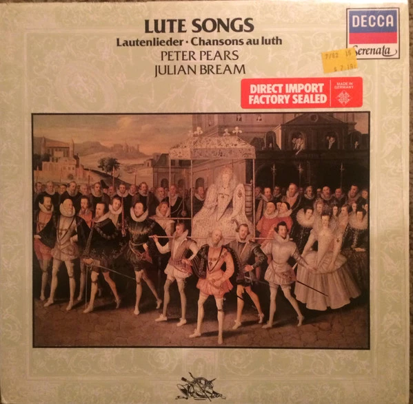 Item Lute Songs Lautenlieder / Chansons au luth product image