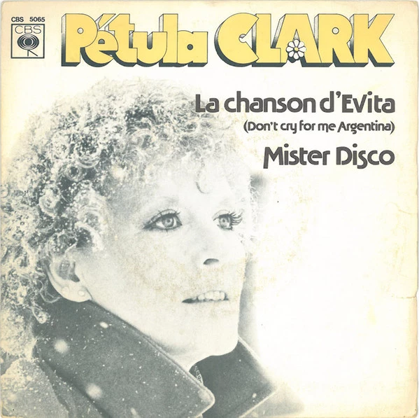 Item La Chanson D'Evita (Don't Cry For Me Argentina) / Mister Disco / Mister Disco product image