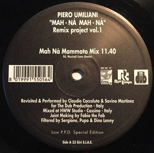 Mah-Na Mah-Na (Remix Project Vol. 1)