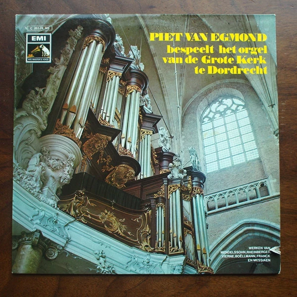 Item Bespeelt Het Orgel Van De Grote Kerk Te Dordrecht product image