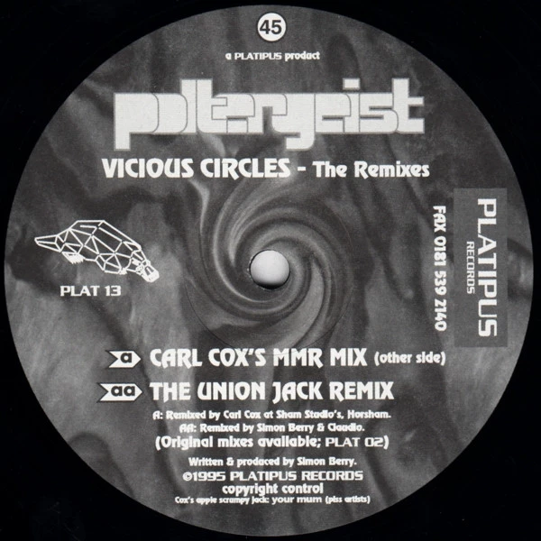 Item Vicious Circles  - The Remixes product image