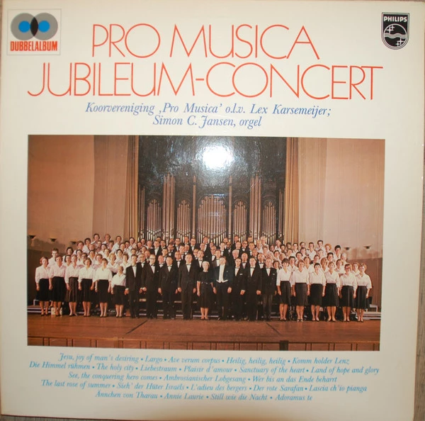 Pro Musica Jubileum Concert 