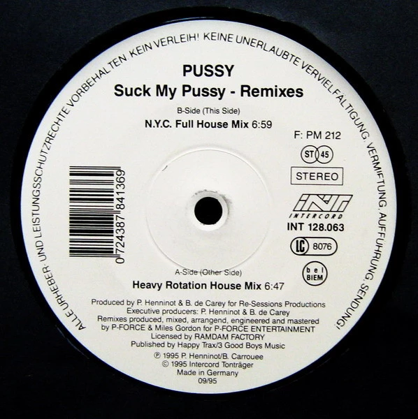 Suck My Pussy (Remixes)