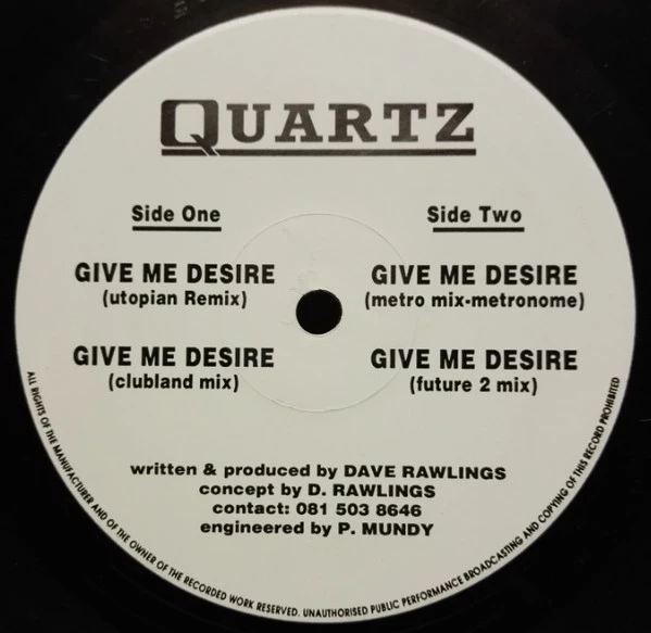 Item Give Me Desire (Remixes) product image