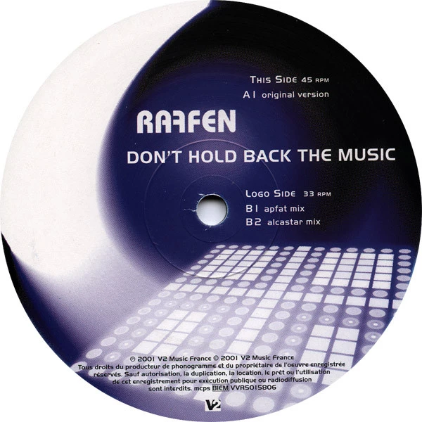 Item Don't Hold Back The Music product image