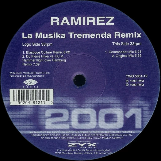 Item La Musika Tremenda (Remix) product image