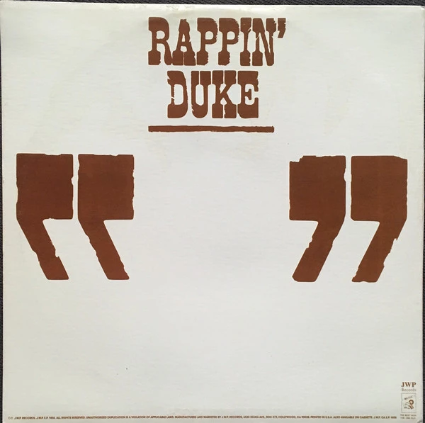 Item Rappin' Duke product image